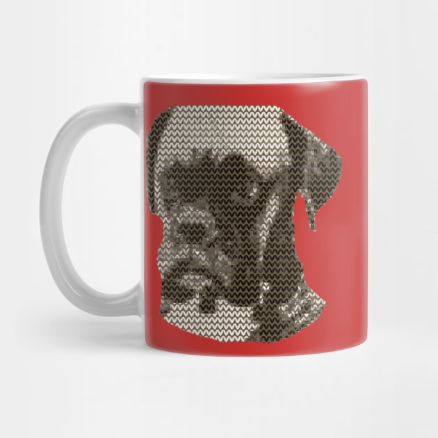 Boxer Dog Ugly Christmas Sweater by DoggyStyles